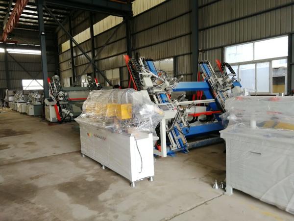 Full Auto UPVC Window Making Machine , PVC Door Window Fabrication Machinery
