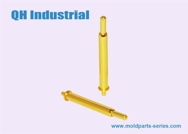 Pogo Pin,QH Industrial 2Pin 3Pin 4Pin to 12 Pin Flat Type Single Head Double Head Spring Load Pogo Pin