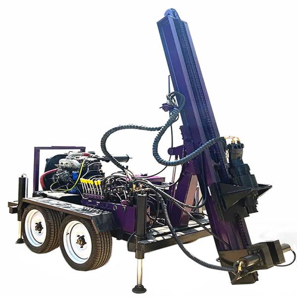 Small Well Water Drilling Equipment High Drilling Efficiency Water Borehole Drilling Machine