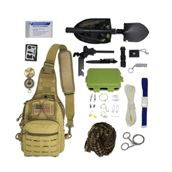 600D Material Emergency First Aid Kit with 3-Year Shelf Life and CE BSCI ISO 13485 Certification