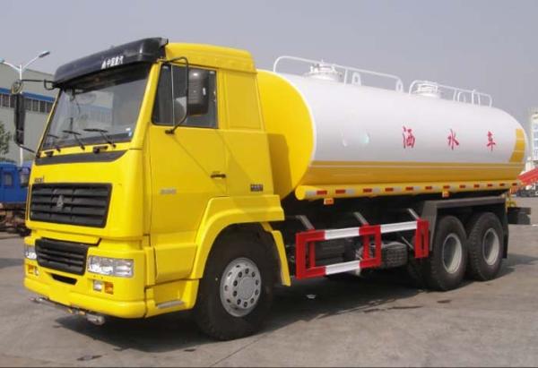 Tipo de movimentação do caminhão de tanque 6×4 da água sistema de controlo pneumático/manual 16CBM