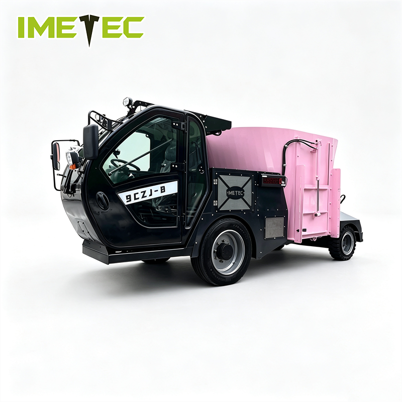 OEM Self Propelled Farm TMR Cattle Feed Mixer Wagon Realtime Display