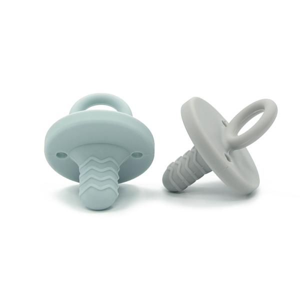 Cute Funny Animal 6.2cm ASTM Silicone Baby Pacifier Phthalate Latex Free