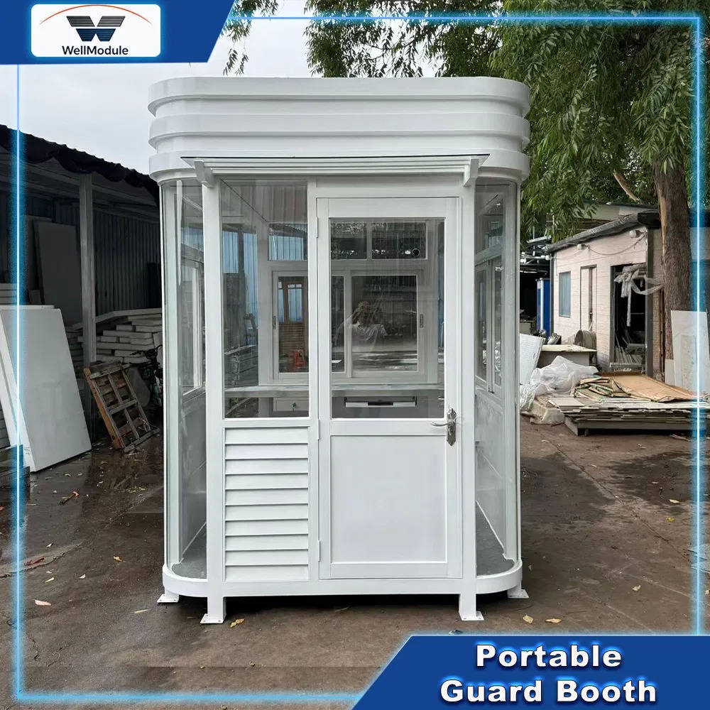 Modern Guard Booth: Customized Solutions for Enhanced Security Needs