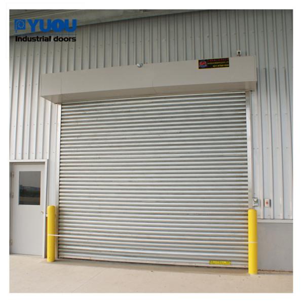 Automatic Steel Fire Rated Roller Shutter Door 3 Phase Insulated 380V