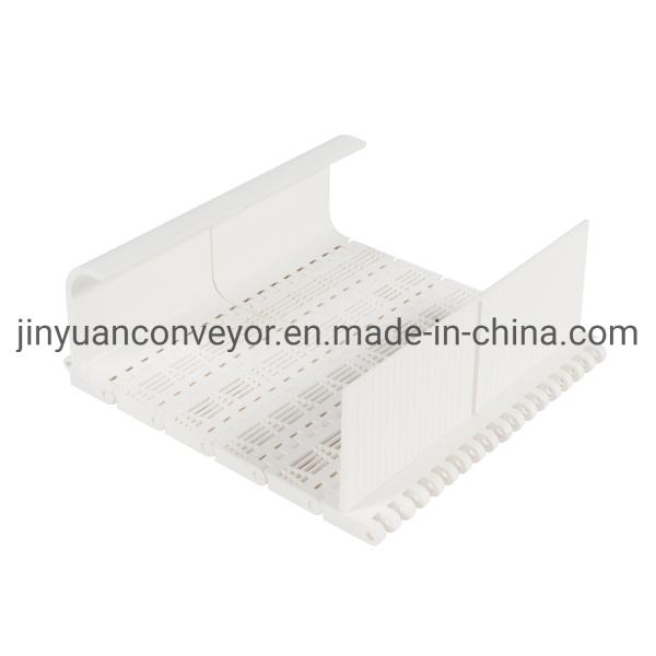 Cinturão transportador de plástico PVC PU Rolha modular de plástico resistente ao desgaste