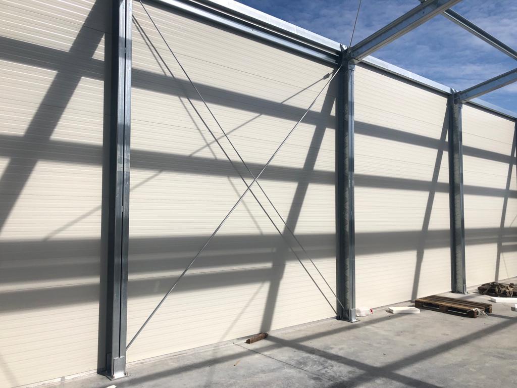 Quick Assembly Eco-friendly High Strength Light Steel Structure Mini Storage Warehouse