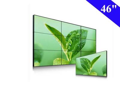 46 inch video wall with 5.3mm bezel screen lcd video wall for advertising