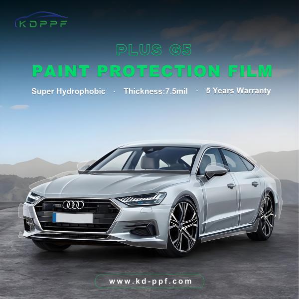 Gloss Paint Protection Film High Quality Clear PPF 7.5mil Anti Stain Self Healing Car Wrap