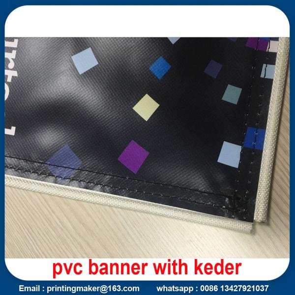 Seamless Heavy Duty Vinyl Banner with Keder