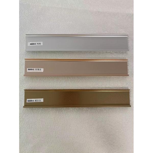 2.5 Meters Decorative Line Aluminum Skirting for Cornice Skirting Decoration