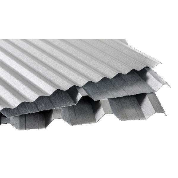 G550 A653 Placa de zinco laminada a frio de aço galvanizado ondulado