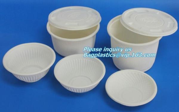 round eco friendly corn starch plates restaurant disposable plates,Safe product biodegradable salad plate biodegradable