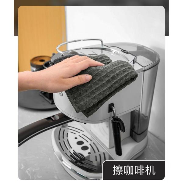 30*34cm Reutilizables Waffle tejido Toallas de cocina 100% de algodón Plato para sus necesidades de limpieza