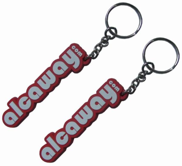 8C Waterproof PMS Flexible PVC Key Chain Embossed Cartoon Pvc Rubber Keychain