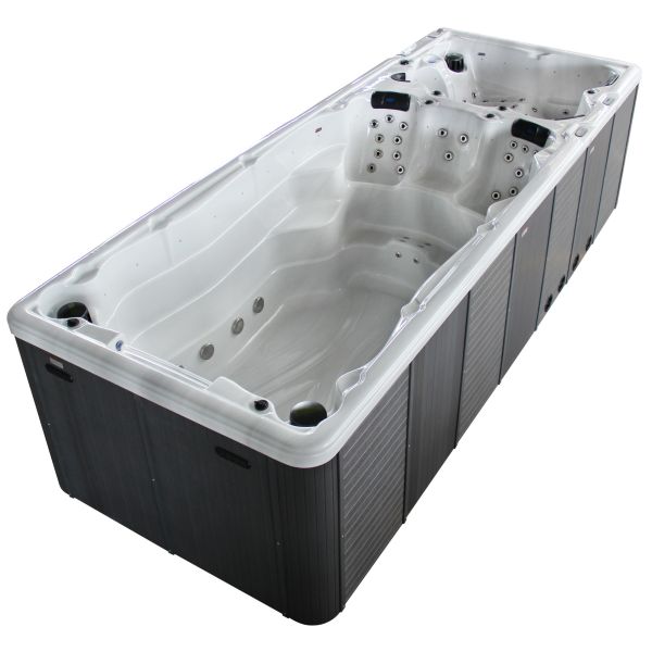 High Perspective Full View Separated Area Acrylic Spa Tub with Whirlpool Balboa