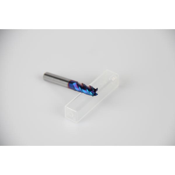 Couche en or bleu noir Carbide fin de moulin 8 mm 10 mm nez de taureau avec rayon d'angle