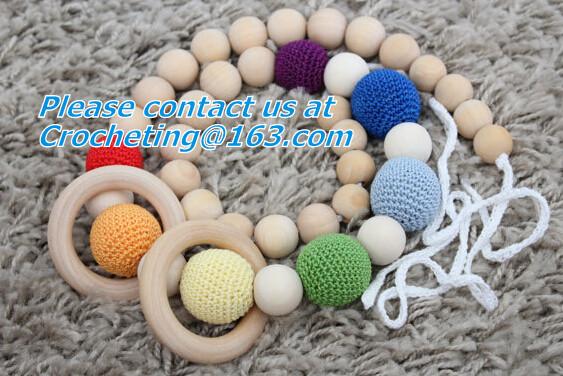 Breastfeeding toy for baby Teething Necklace Nursing Necklace Breastfeeding Necklace Croch