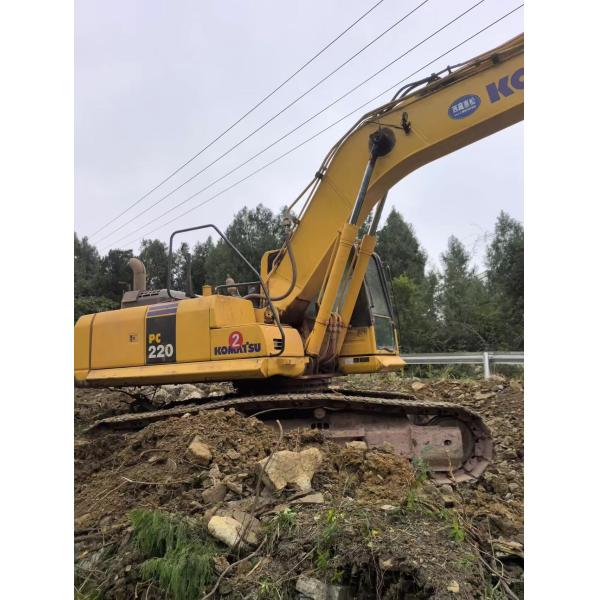 Original de Japón Marca Komatsu Excavadora de retroexcavadora Pc200-8 Usada con una enorme capacidad para la minería