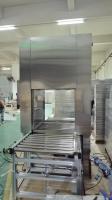 PLC Sala limpia de descontaminación Cámara de paso con línea transportadora para la transferencia de material