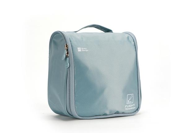 Unisex Travel Makeup Bag Organizer , Bags With Multiple Compartments Polyester Material