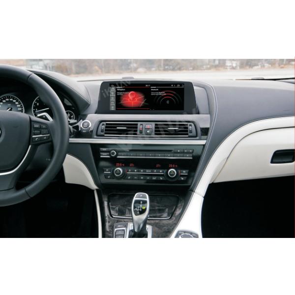 Радио андроида BMW экрана касания IPS для 6 серий F06 F12 2010 2012