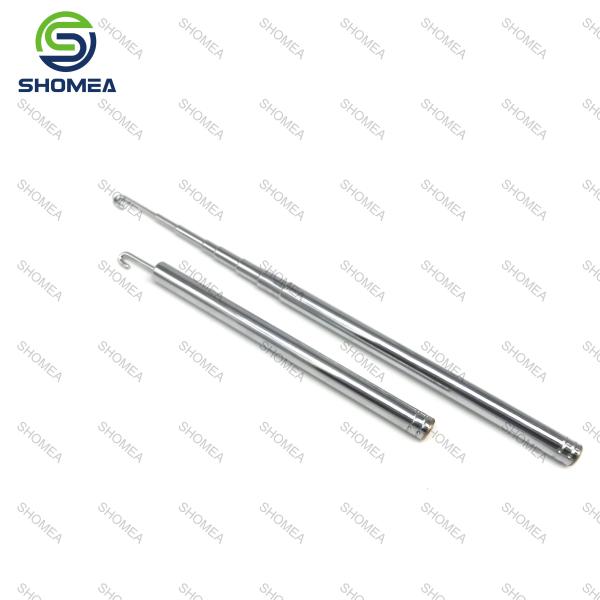 Custom Brass nickel Chrom plated telescopic rod with hook