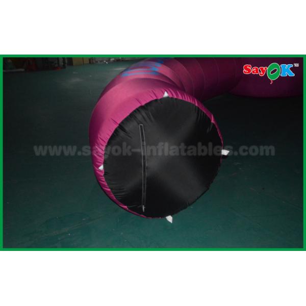 Украшения свода свадьбы печатание логотипа выдвиженческого раздувного свода двери чудесные 3 x 4 модельное