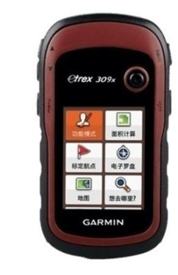 Tipo Etrex309X GPS de Garmin Handheld com o manual em chinês e em inglês