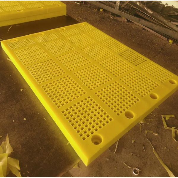 PU Dewatering Screen Mesh High Wear Resistance Polyurethane Flip Flop Screen Panels