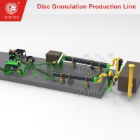 Chaîne de production de granulatoire de casserole de 20 000 tonnes/année opération d'écurie de rendement élevé