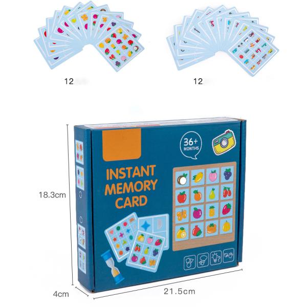 ODM Children'S Montessori Wooden Puzzle Board Game