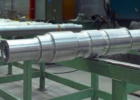 forging high quality sae4340 Sae8620 steel backup roller forged steel rotor shaft