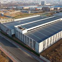 Custom Pre Engineered Steel Warehouse with H Section Beams
