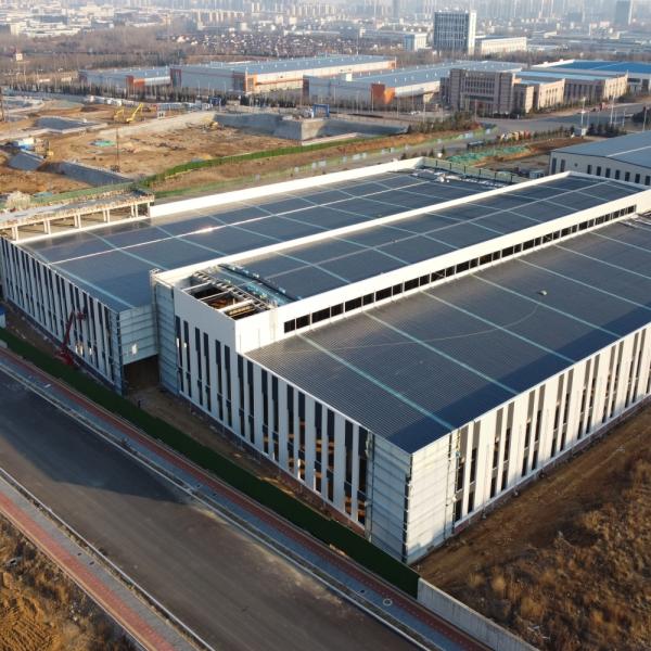 Estrutura de Edifício de Aço PEB Q235B Q355B para Armazém Oficina