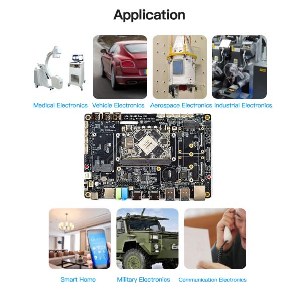 Assy напечатанной цепи собрания Pcb Ems прототипа FR4 94vo RoHS PCBA