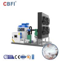 Facile actionnez la machine à glace de flocon pour les machines à glaçons commerciales 5000 kilogrammes de capacité quotidienne