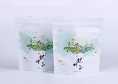 Stand Up Tea Side Gusset Bag Aluminum Foil Full Color Custom Printing