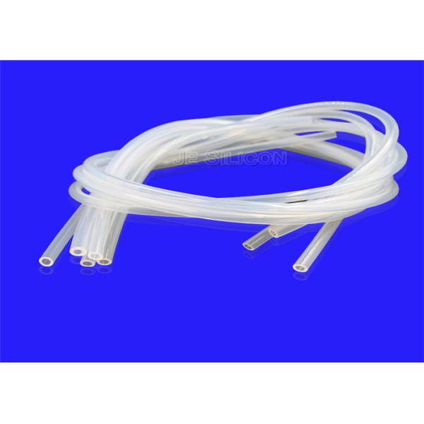 Non Toxic Extruded Silicone Rubber Tubing No Contamination Aging Resistance