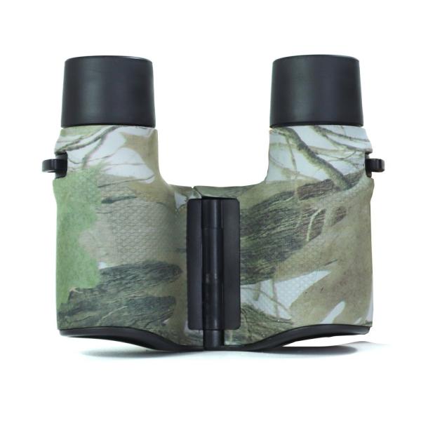 8x21 Children's Compact Toy Camo Binoculars with High Resolution Optics for Boys and Girls Outdoor Play and Exploration