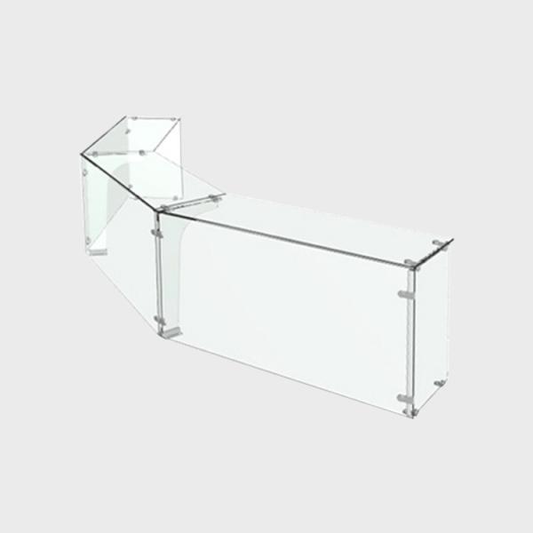 Stainless Steel Investment Casting Products Mini Post Balustrade 304 Satin Surface