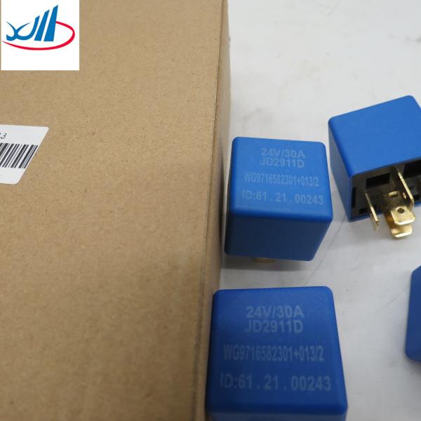 Truck Spare Parts Conversion Relay WG9716582301+013 24V 30A JD2911D WG9716582301+013/2
