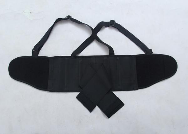Matériel élastique élevé de tissu de fibre de taille de dos de ceinture orthodontique de soutien