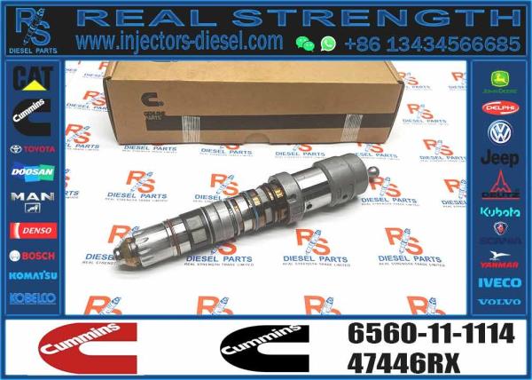 Componentes de repuesto 6560-11-1114 6560111114 inyector de combustible para la venta