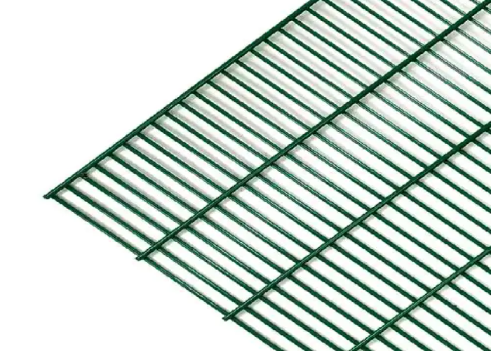 Anti Climb 358 Security Fence Panel Welded 4mm Mesh Powder Coated Finish