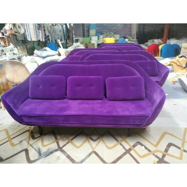 European style luxury living room Hotel Leisure fabric fiberglass favn sofa
