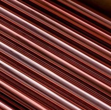 15mm Red Air Conditioner Copper Pipes 99.8% Pure Copper For Cooling Systems