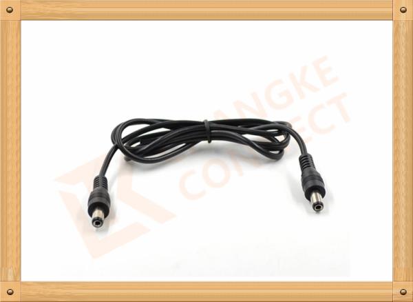 Red and Black DC12V 5.5X2.1 mm Camera Power Cable with Male Connector