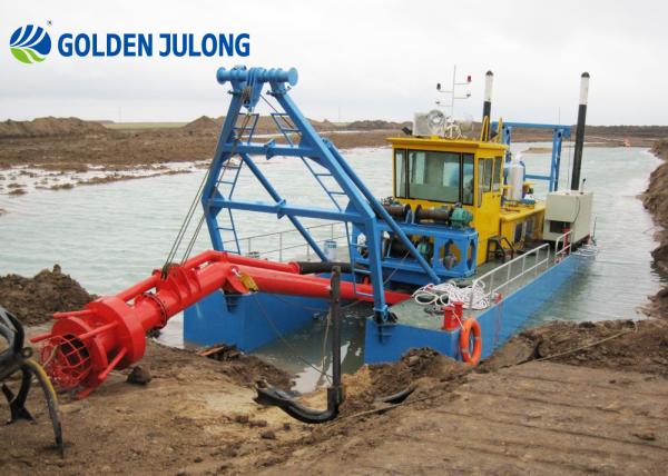 JULONG Small Sand Dredger Jet Suction Dredger With High Quality For River Dredging