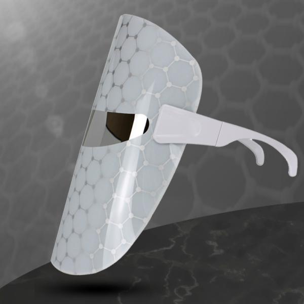 ABS PET PC 240V 60HZ 4 Gear Temperature LED Light Therapy Mask